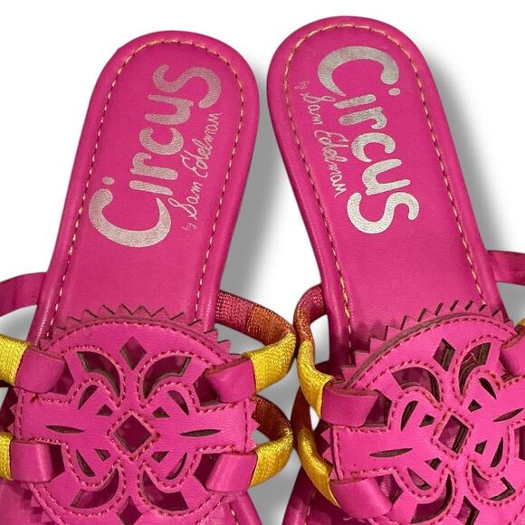 Circus by Sam Edelman Canyon Pink Slip On Thong Sandals Flip Flops - Picture 5 of 10